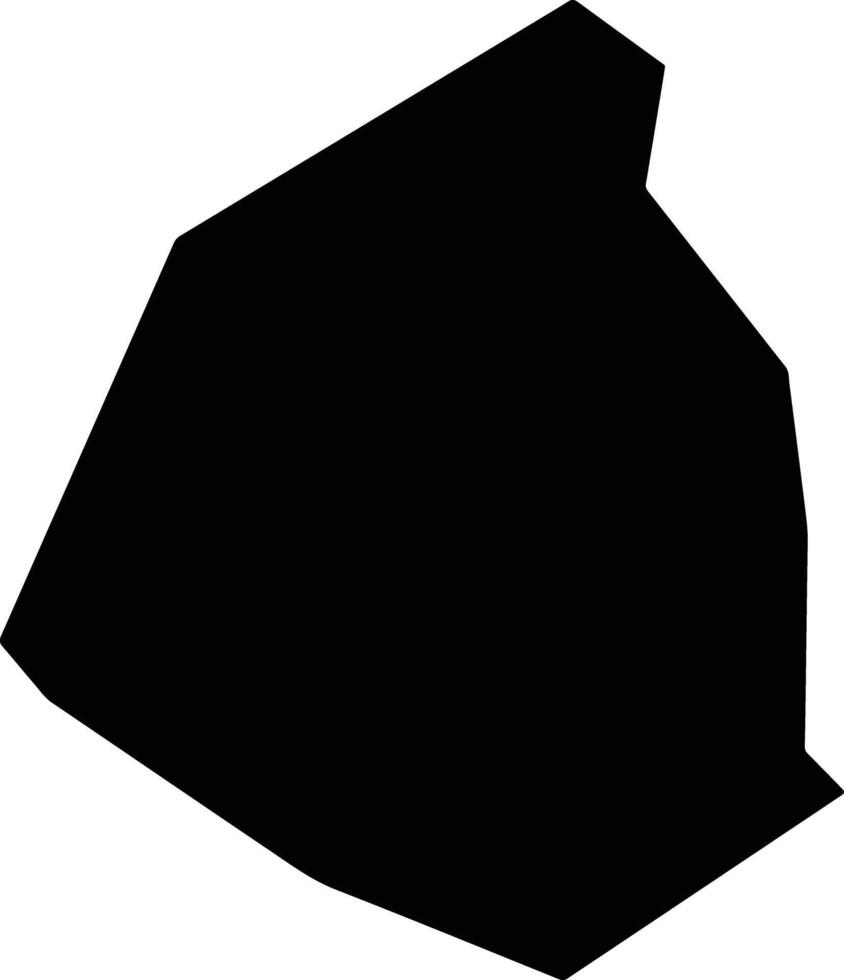 Screven United States silhouette map vector