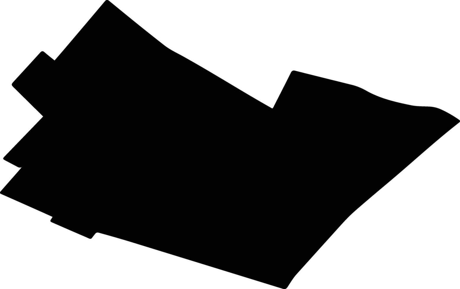 SCUTELNICI Romania silhouette map vector
