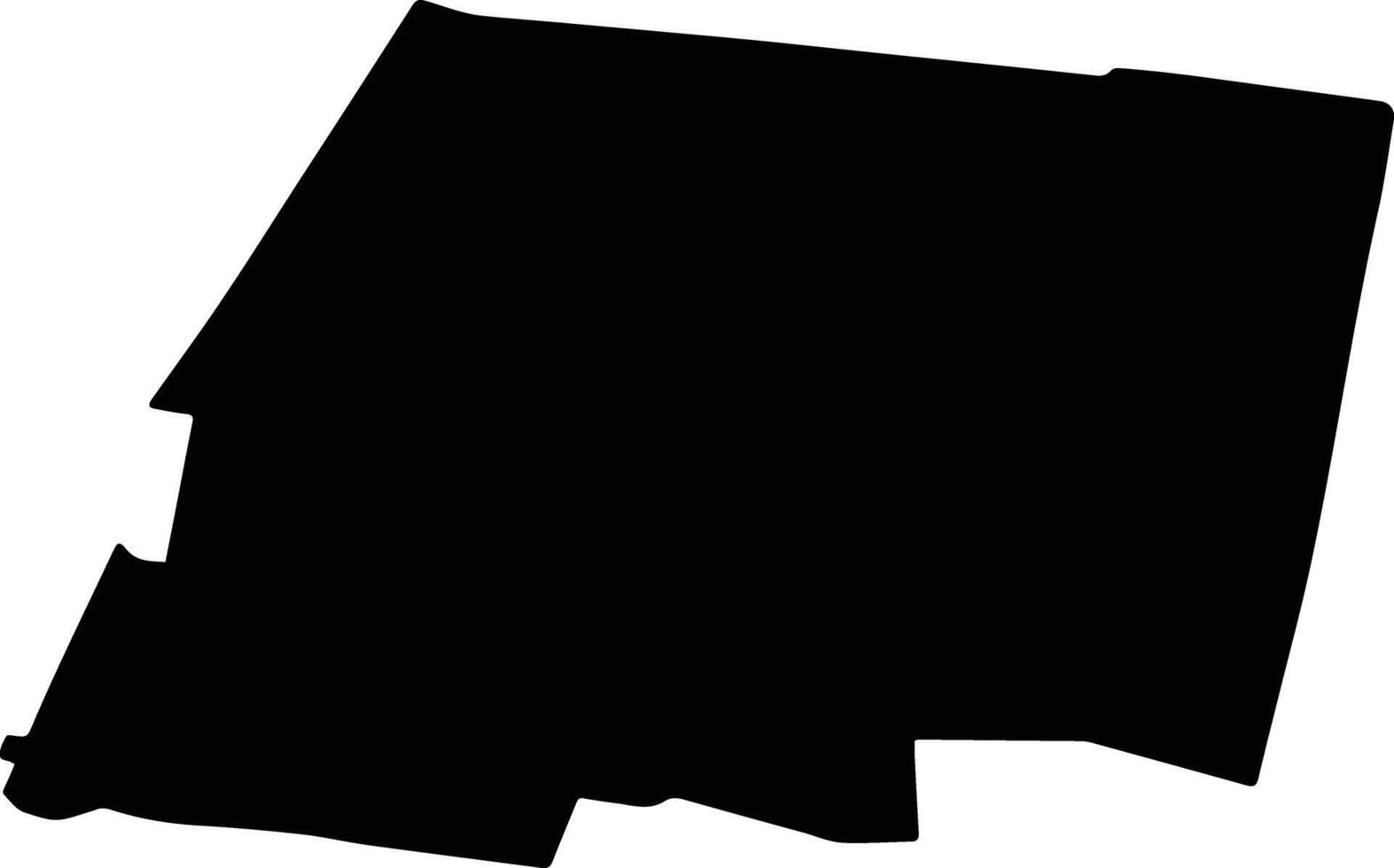 SEACA DE CAMP Romania silhouette map vector