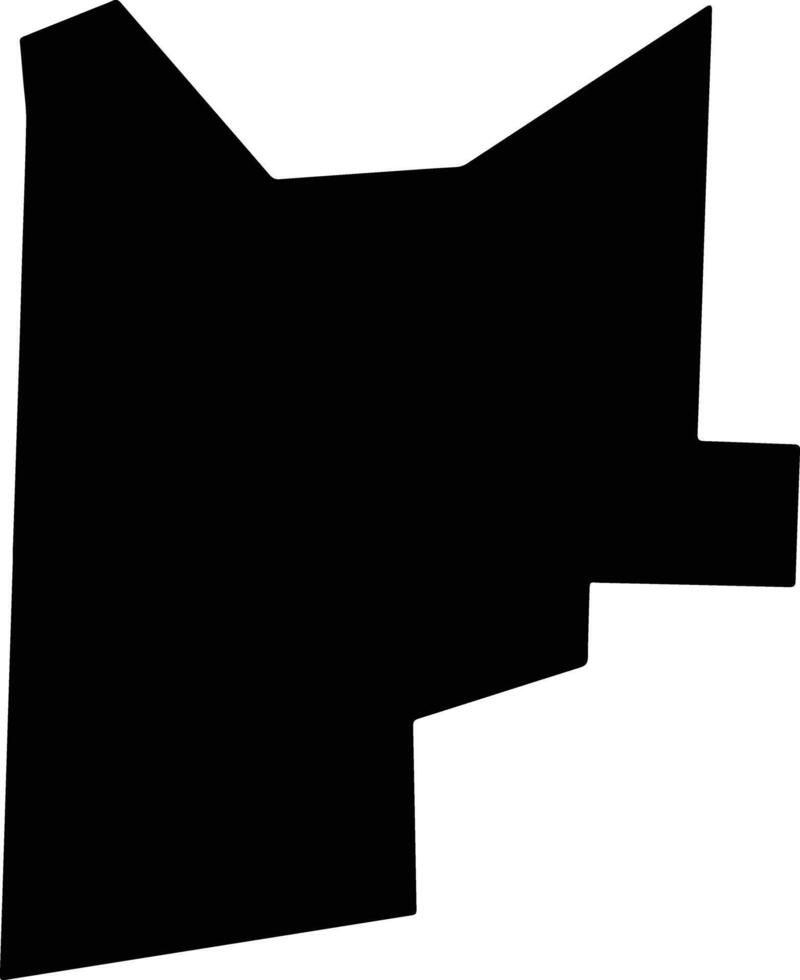 Sebastian United States silhouette map vector