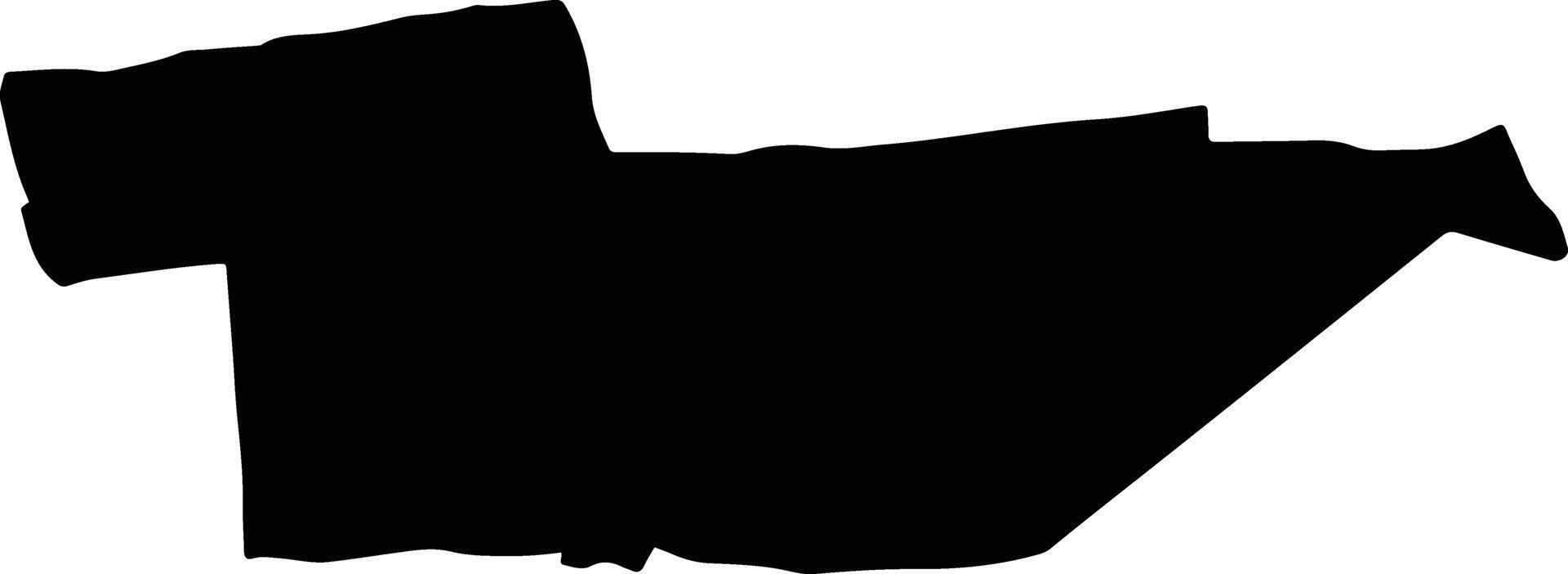 SECU Romania silhouette map vector