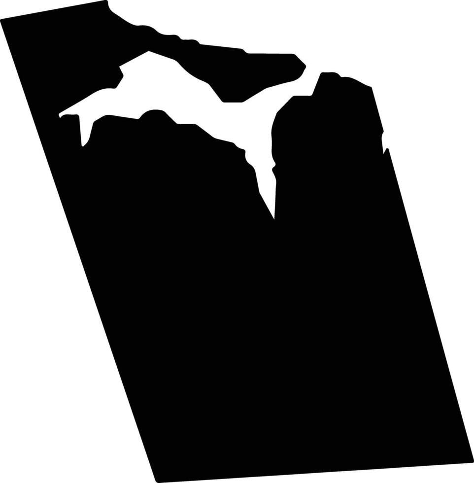 Seixal Portugal silhouette map vector