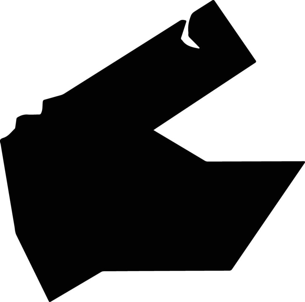 Seiro Japan silhouette map vector