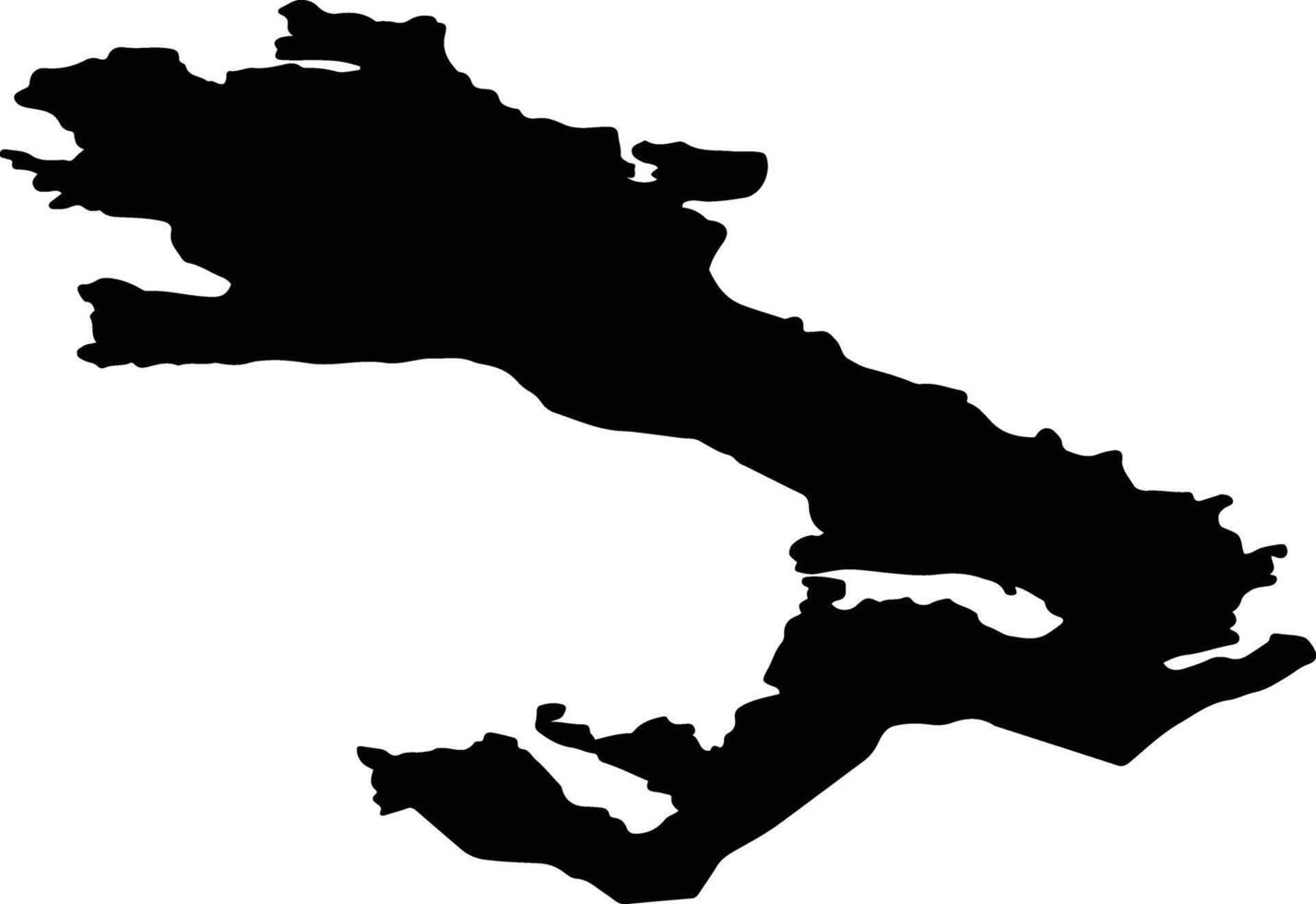 Selje nor Norway silhouette map vector