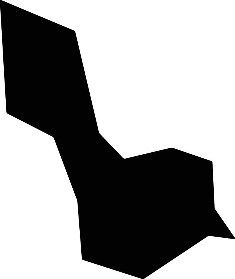 Sensembra El Salvador silhouette map vector