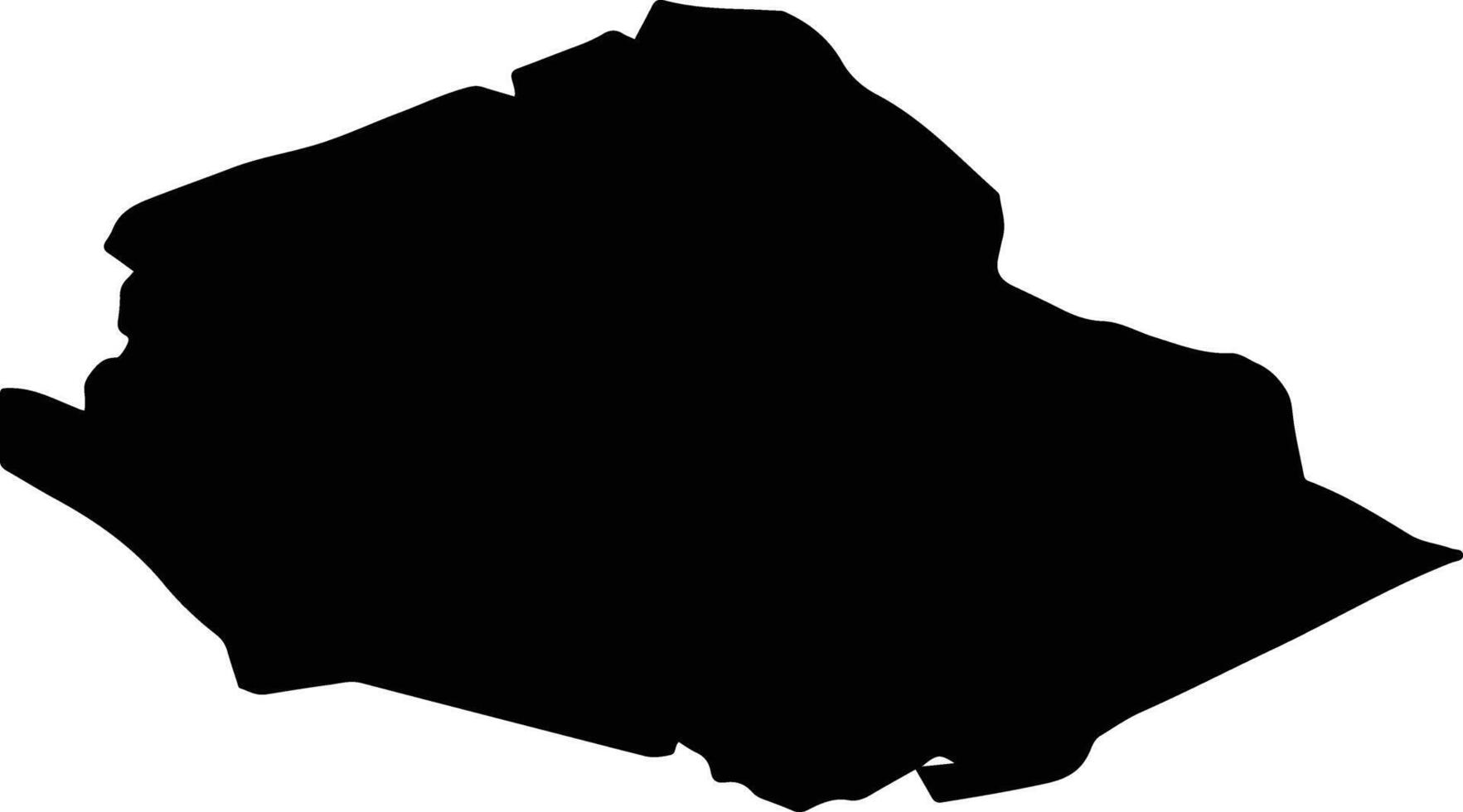 SERBAUTI Romania silhouette map vector
