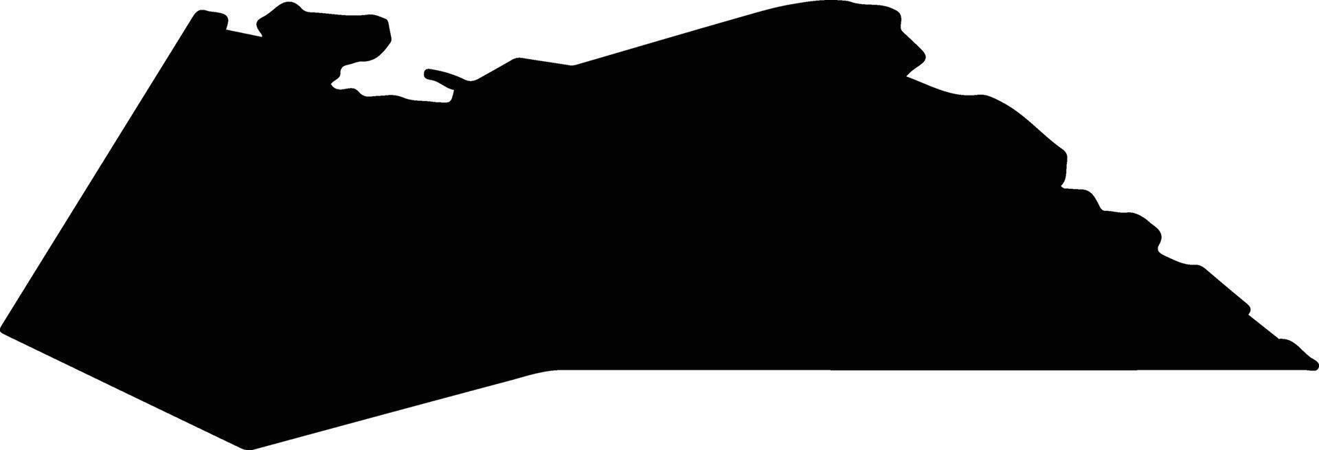 Seredyna Buda Ukraine silhouette map vector