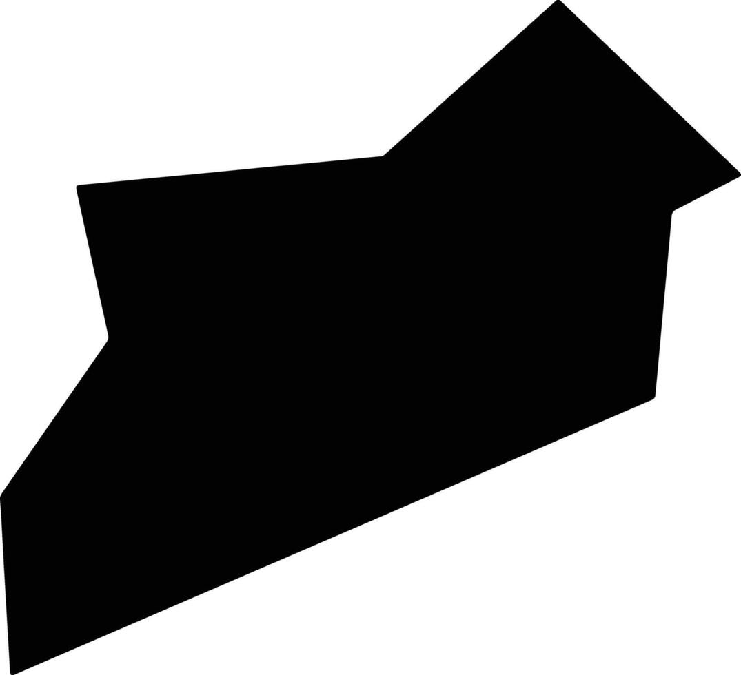 Shangsixian China silhouette map vector
