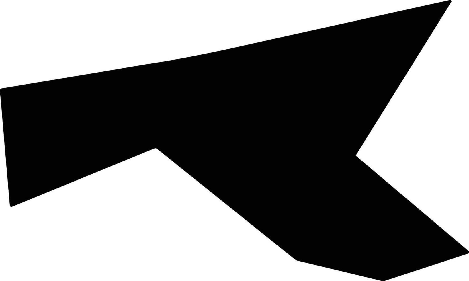 Shanheshi China silhouette map vector
