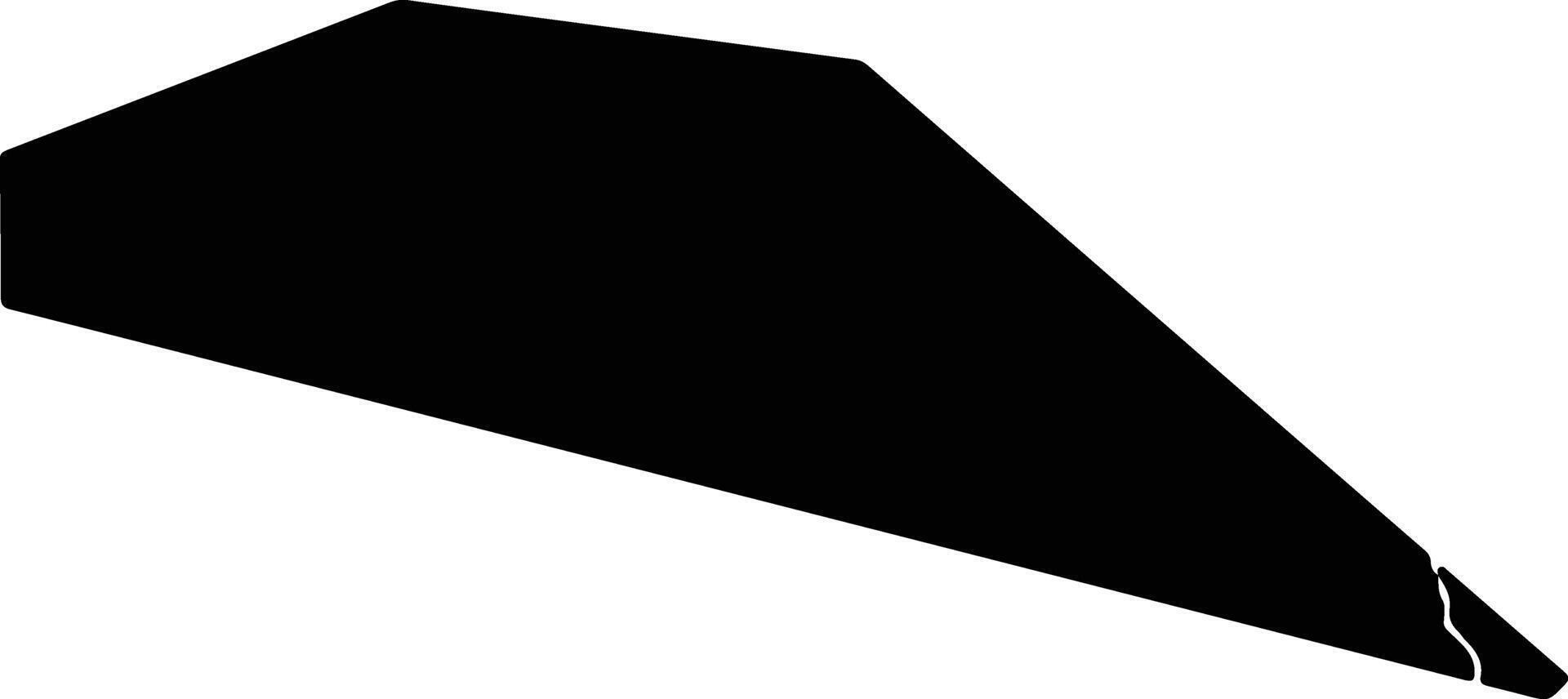 Shantoushi China silhouette map vector