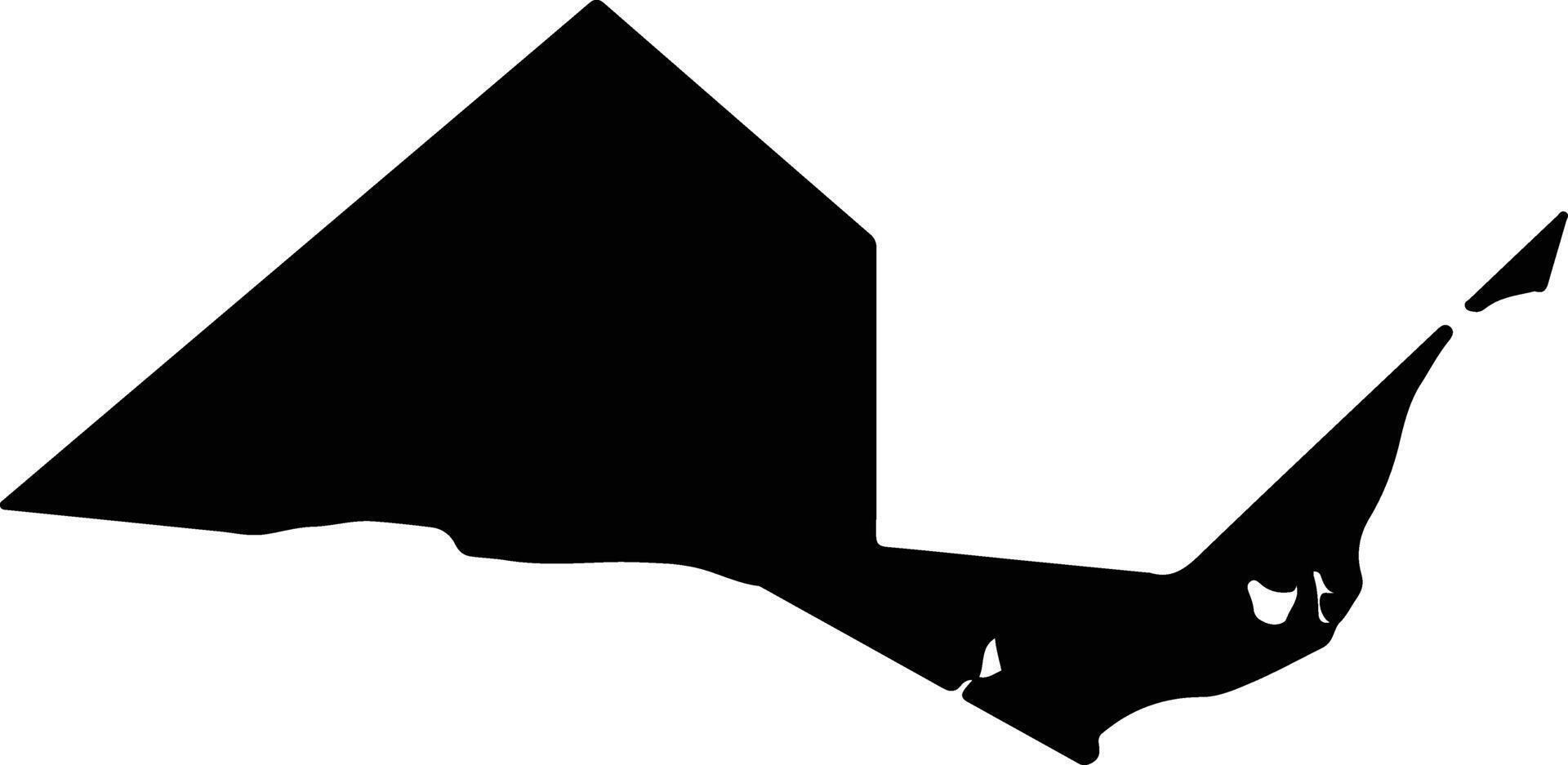 Shanyashi China silhouette map vector