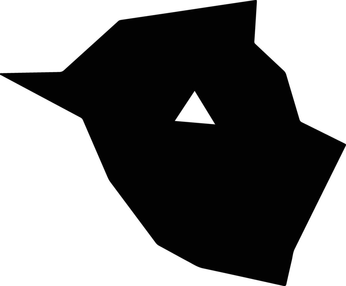 Sharof Rashidov Uzbekistan silhouette map vector