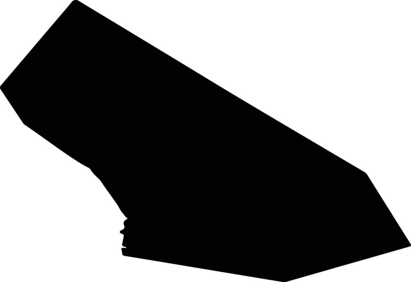 Shavat Uzbekistan silhouette map vector