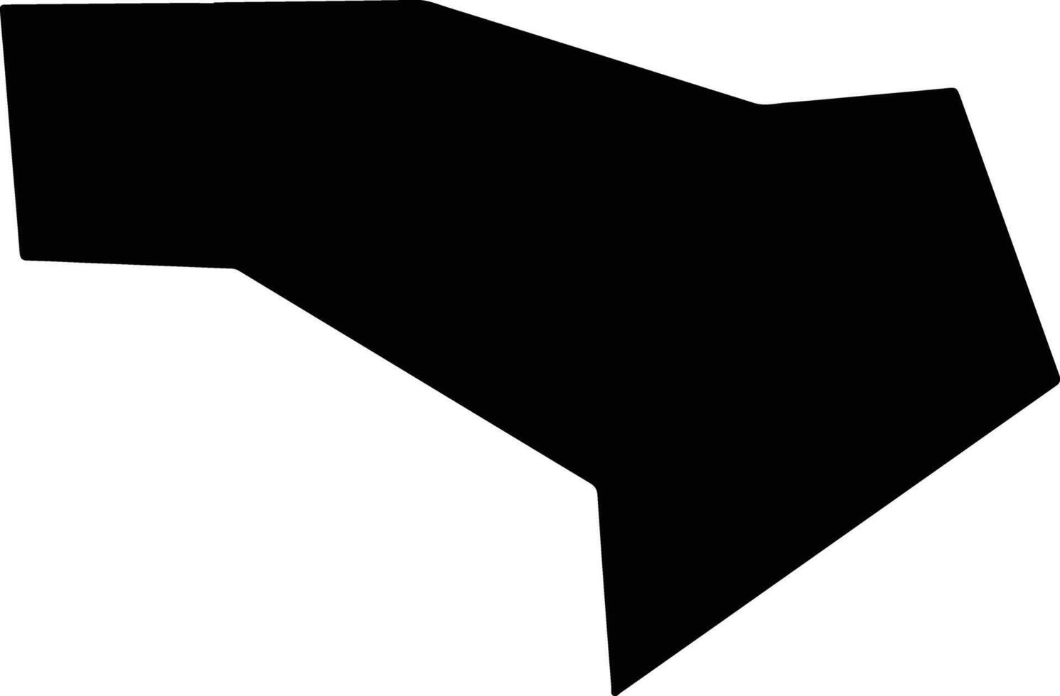 Shijonawate Japan silhouette map vector