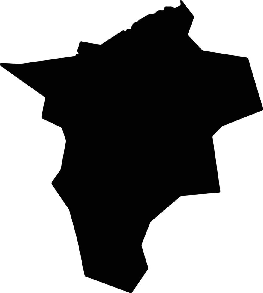 Shin onsen Japan silhouette map vector