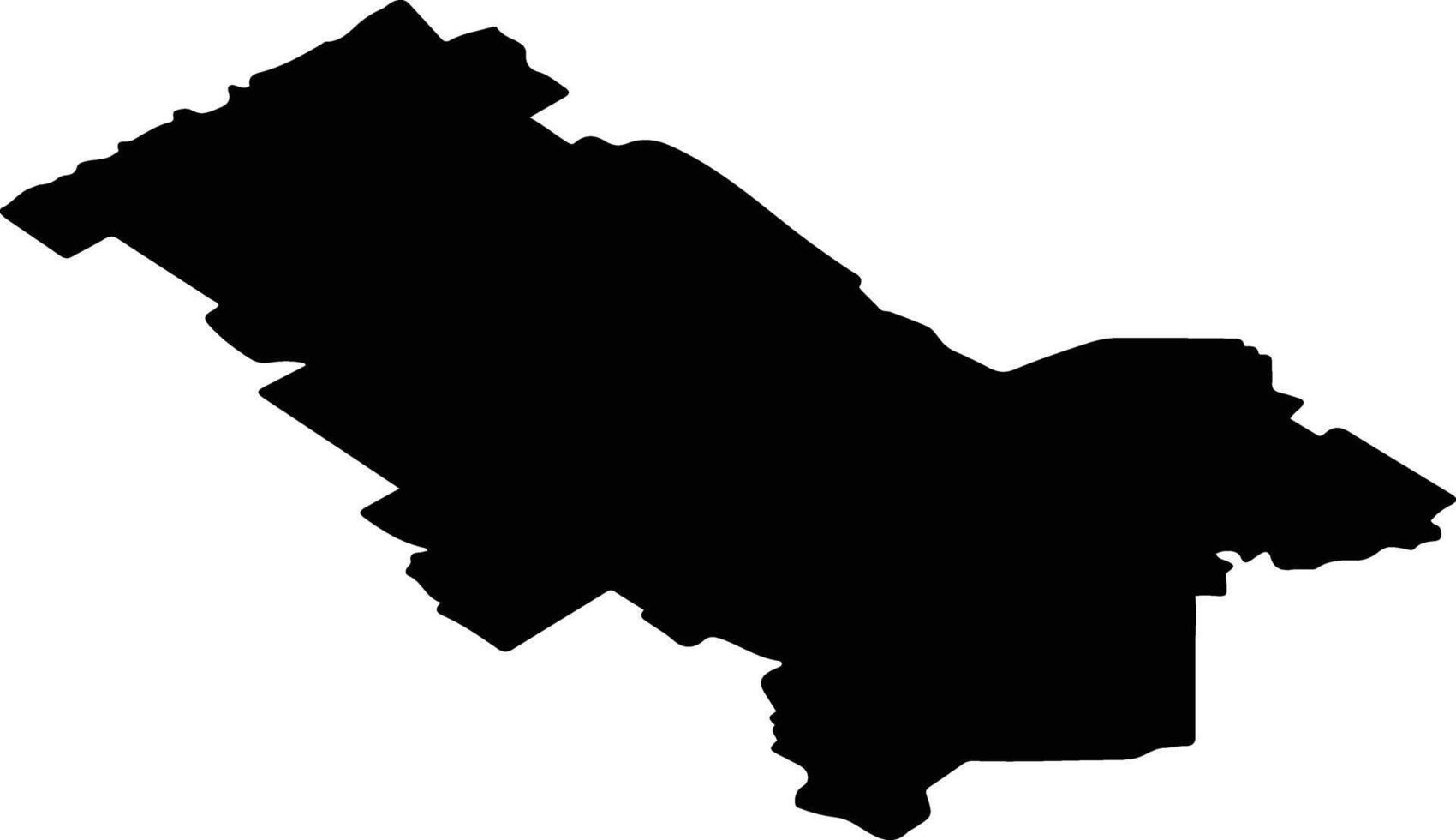 Shipunovsky District Russia silhouette map vector