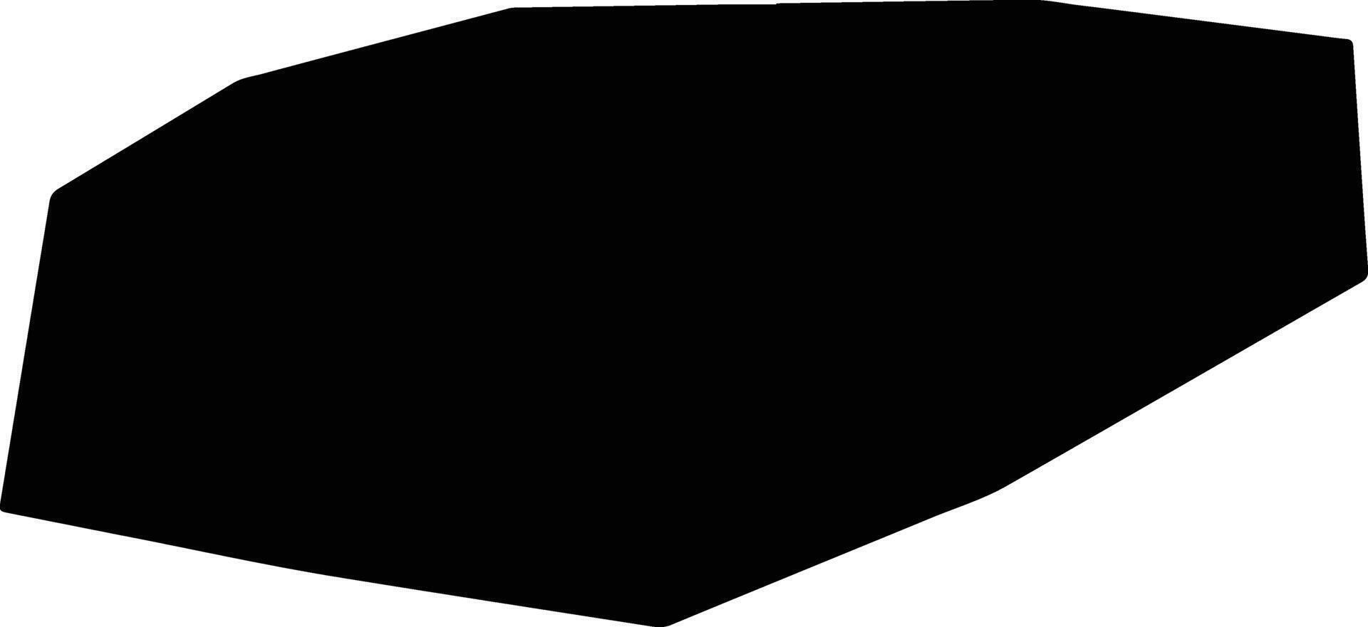 Shiqianxian China silhouette map vector