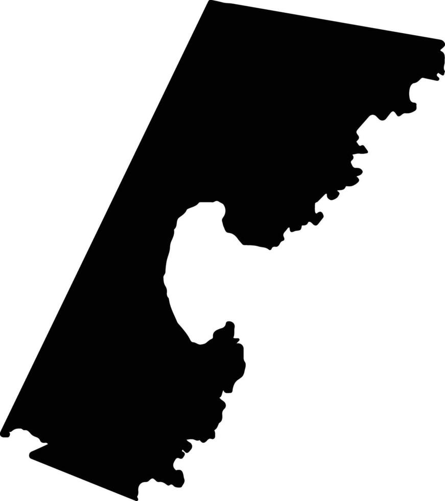 Shishishi China silhouette map vector