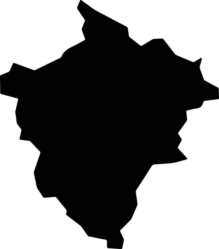 Shiso Japan silhouette map vector