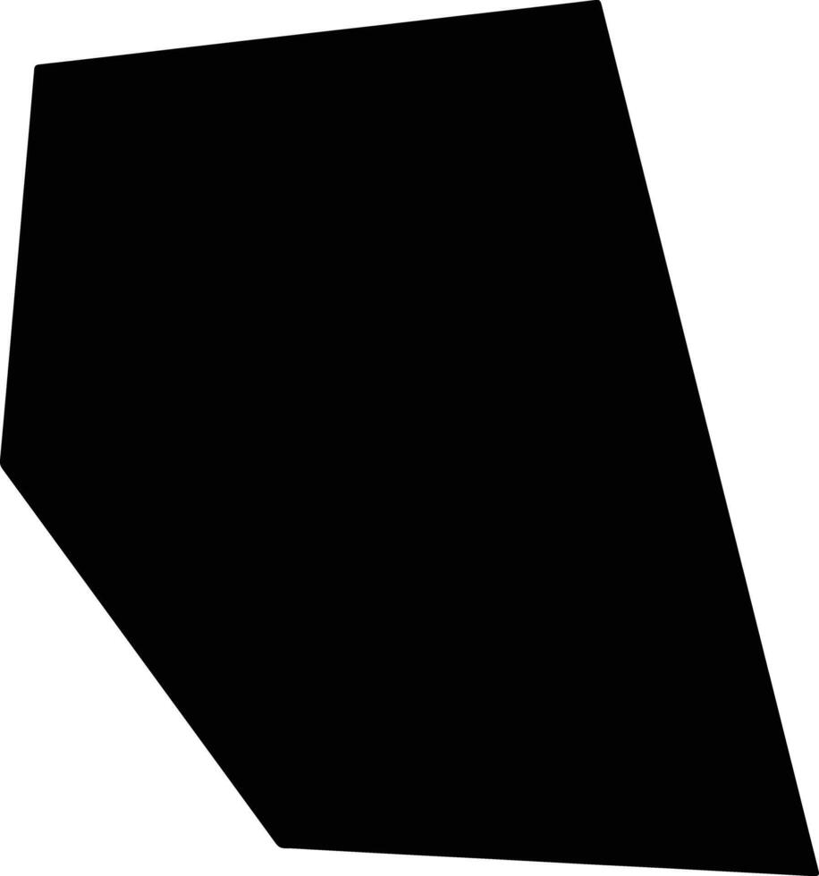 Shizhuishanshi China silhouette map vector