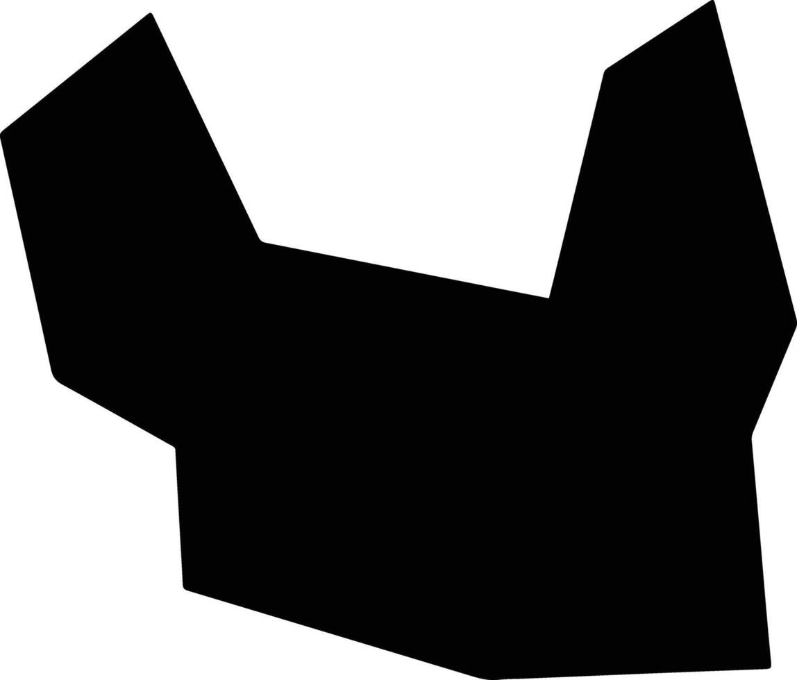 Shongtaomiaozuzizhixian China silhouette map vector
