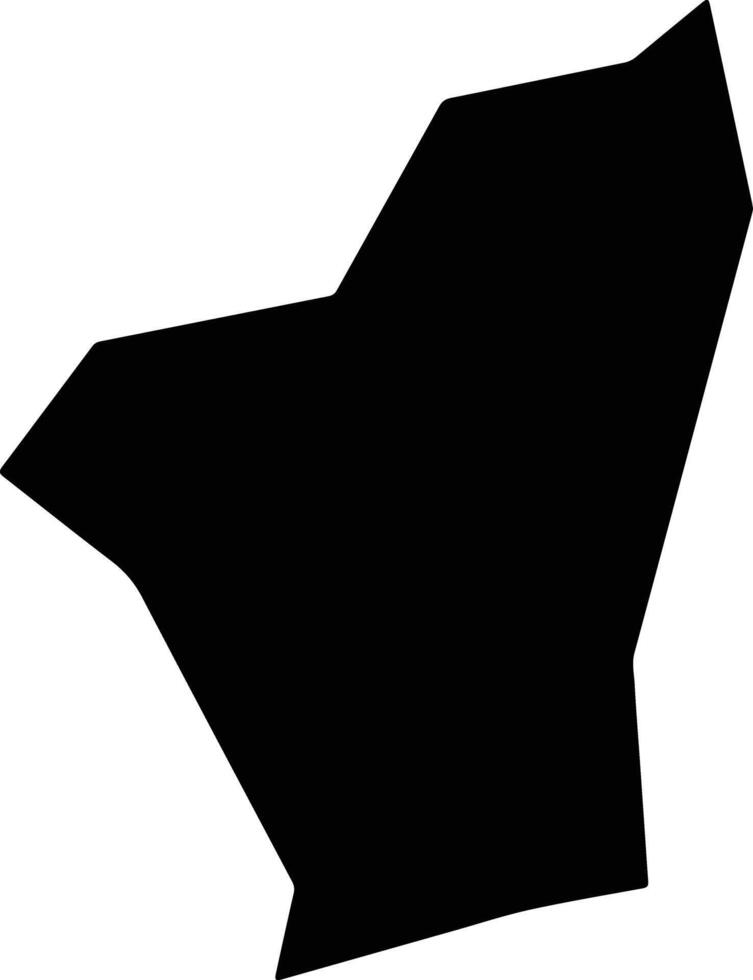 Shubra Al Khayma 1 Egypt silhouette map vector
