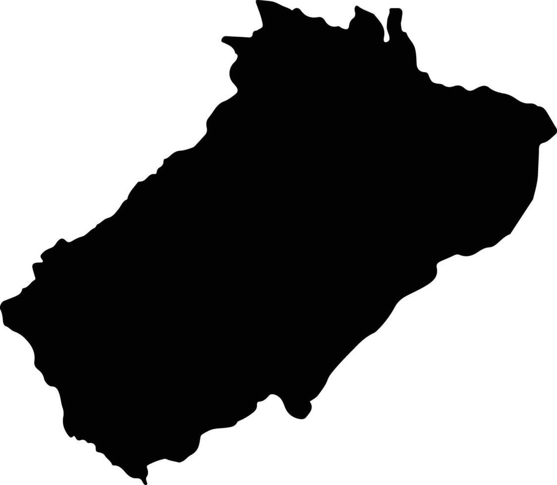 Sigsig Ecuador silhouette map vector