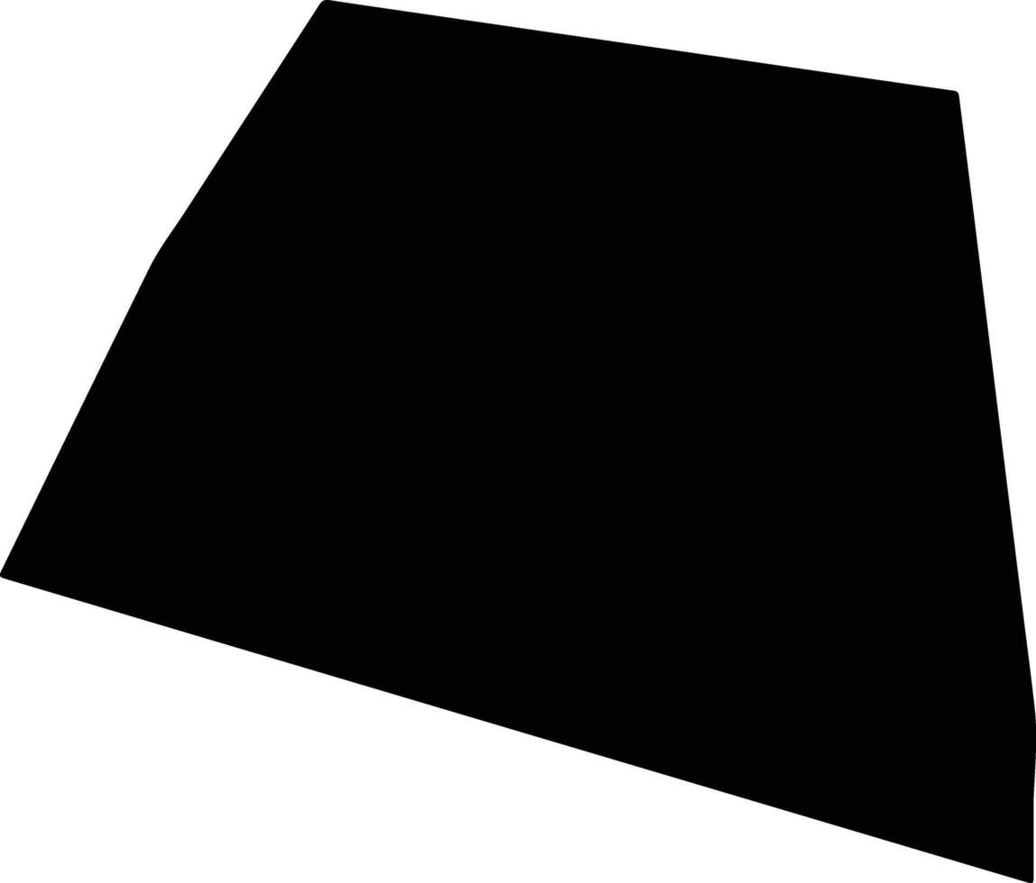 Sikrab Kuwait silhouette map vector
