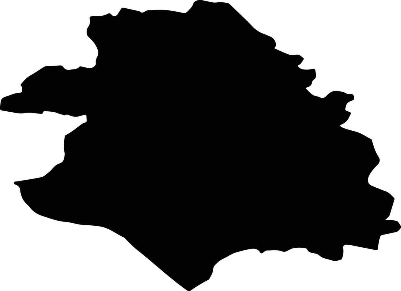 SIMIAN Romania silhouette map vector