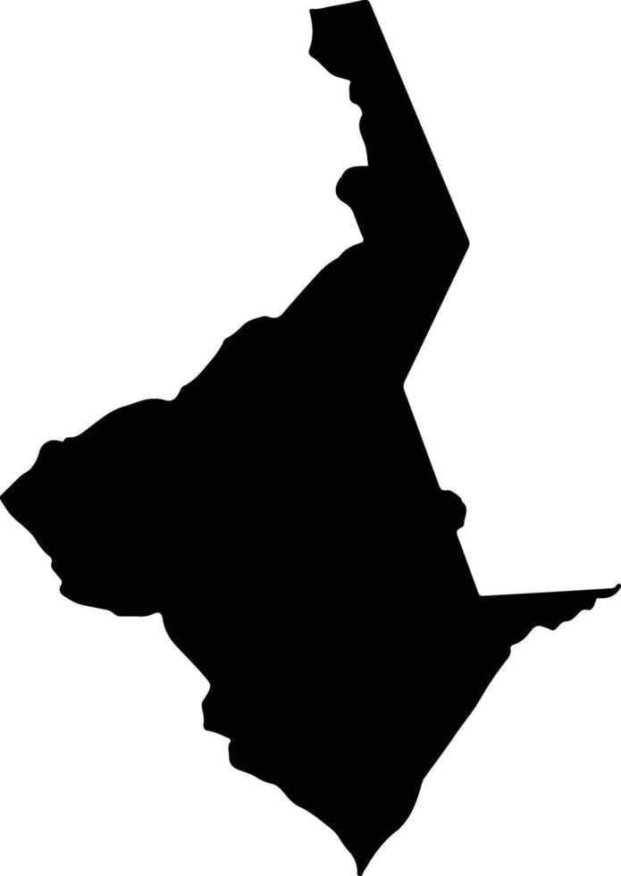 Sing Laos silhouette map vector