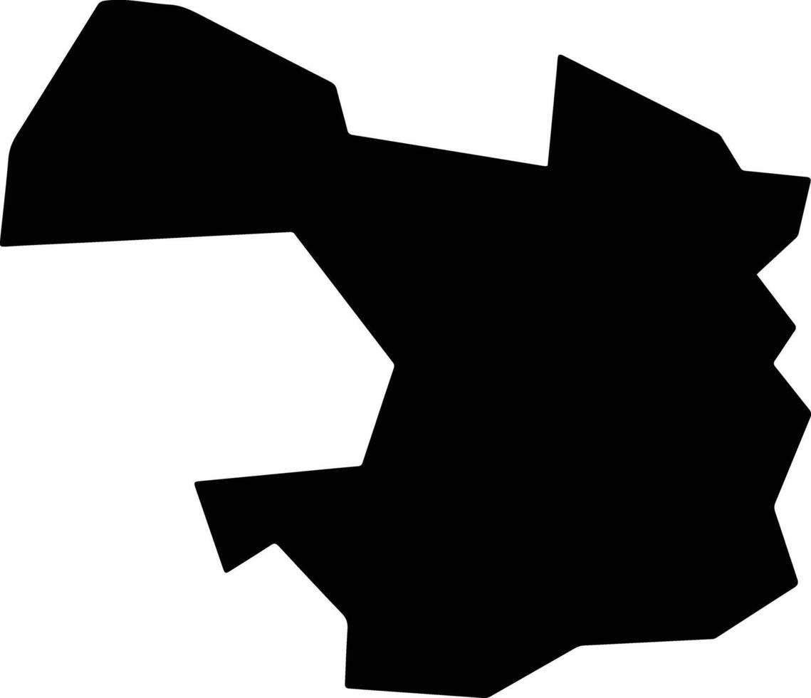 Sinimbu Brazil silhouette map vector