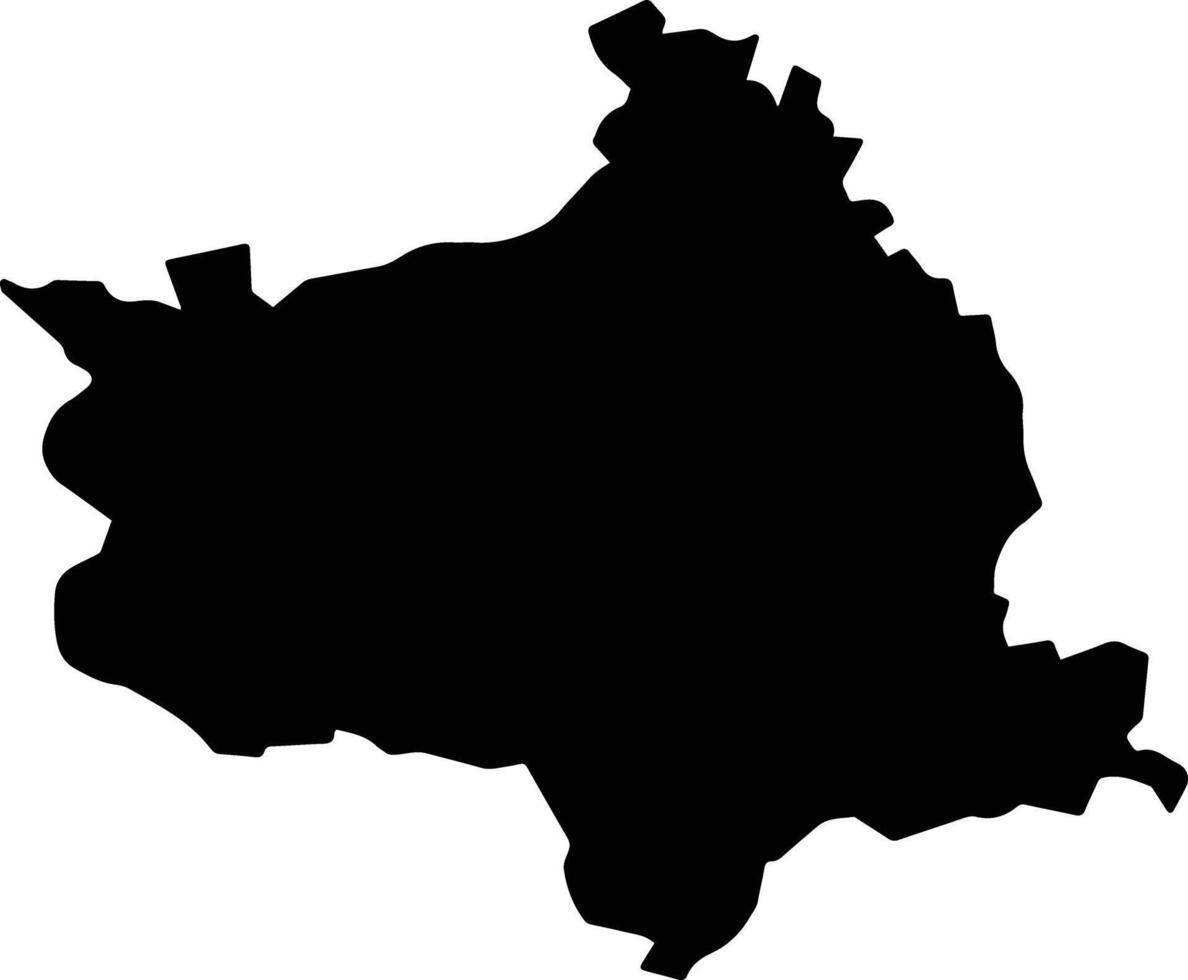 Sinhua Taiwan silhouette map vector