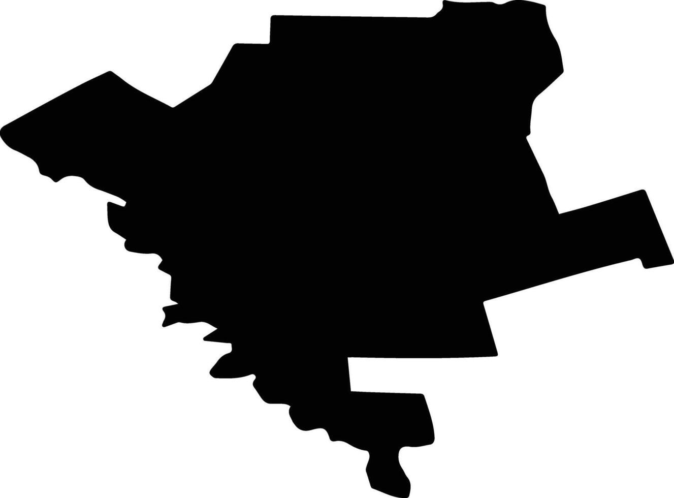 SIRNA Romania silhouette map vector