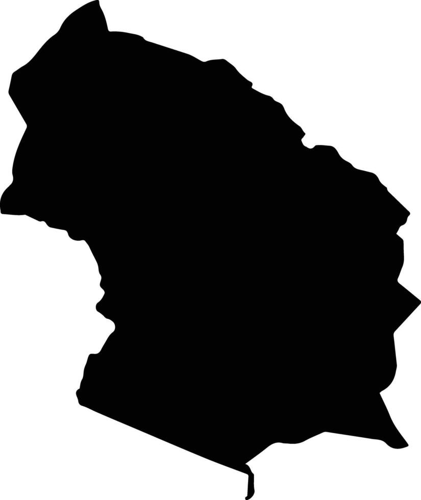 Sisian Armenia silhouette map vector