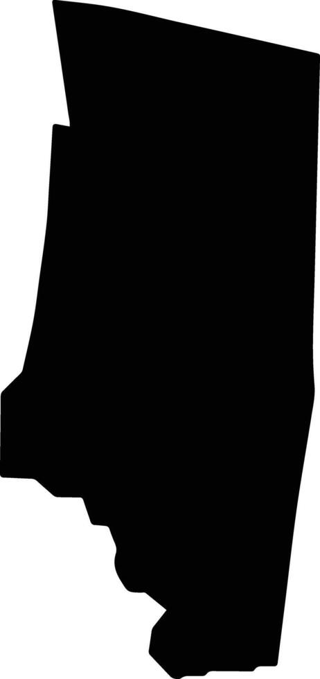 Siumu Samoa silhouette map vector