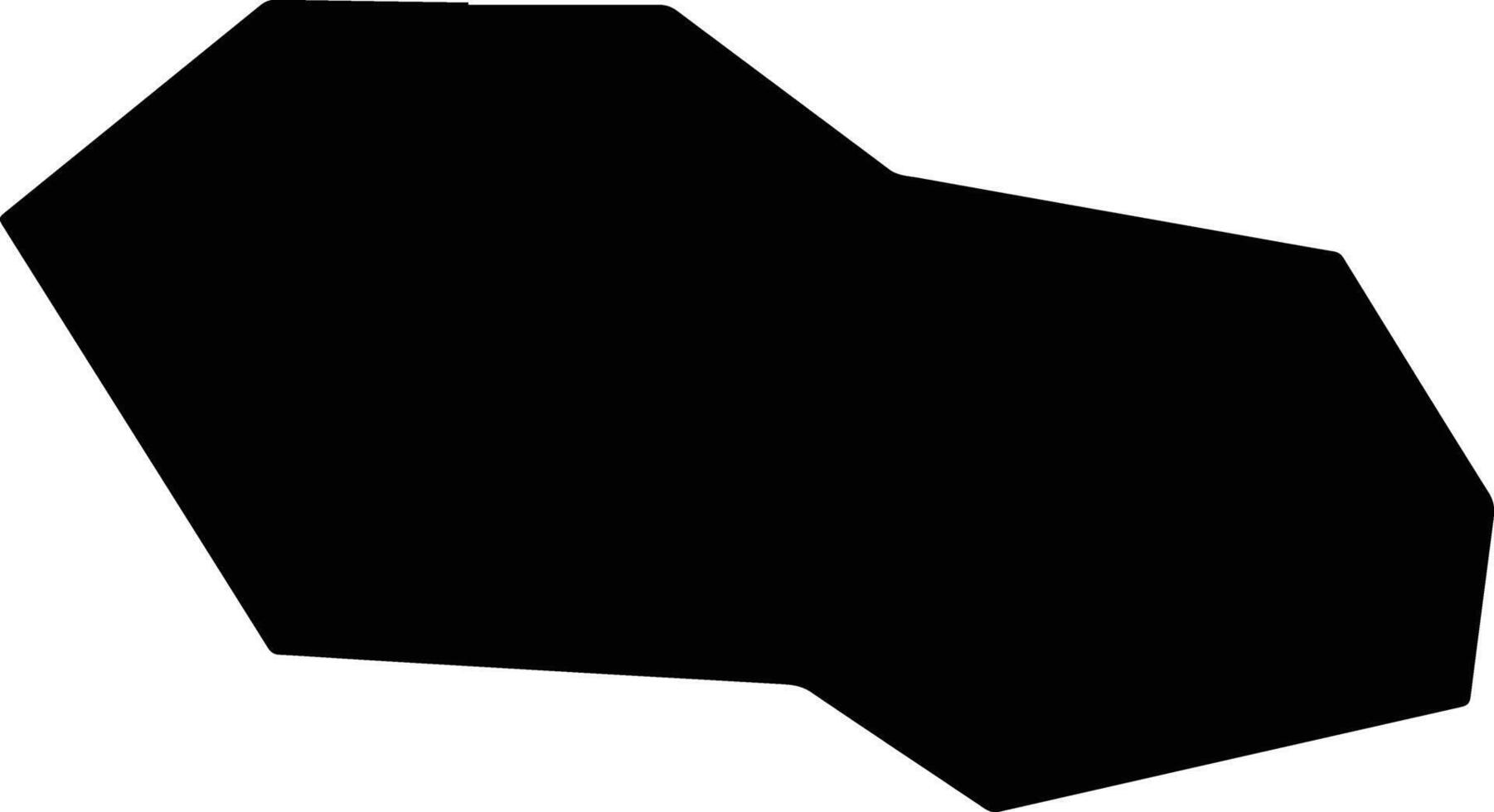 Skinnskatteberg Sweden silhouette map vector