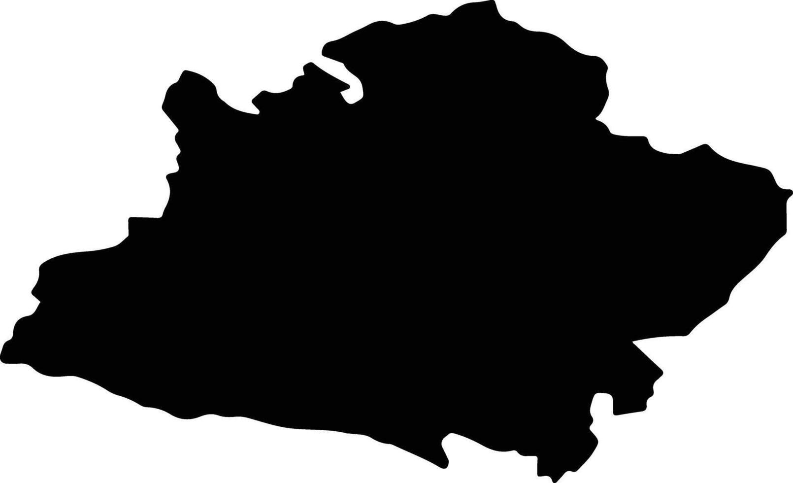 Slovenj Gradec Slovenia silhouette map vector