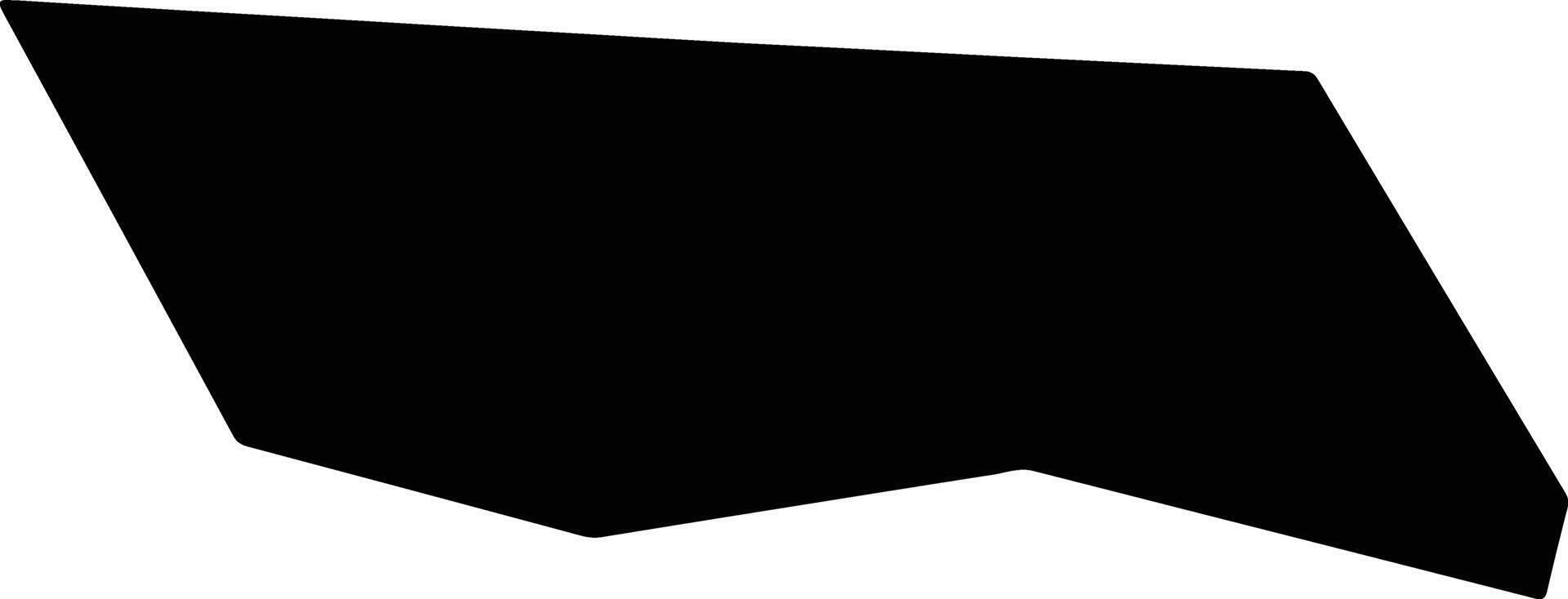 Slovianoserbsk Ukraine silhouette map vector
