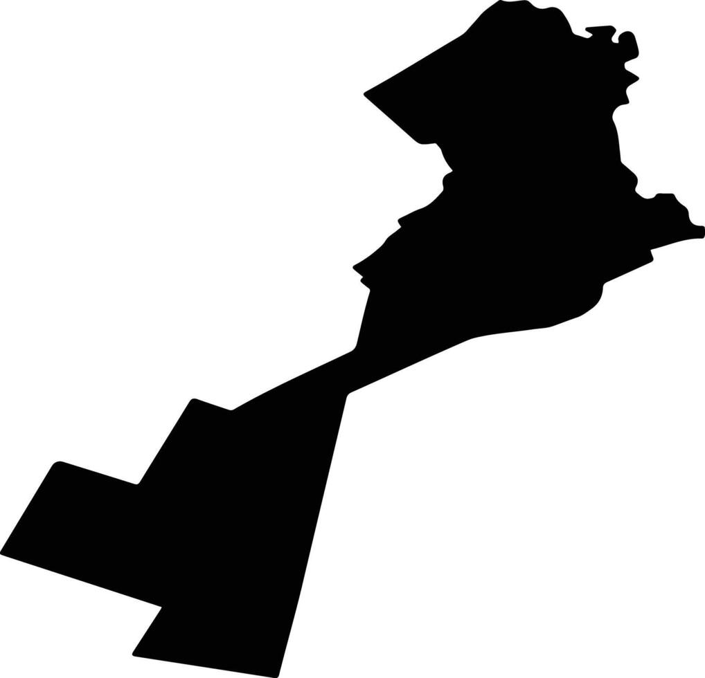 SMARDIOASA Romania silhouette map vector
