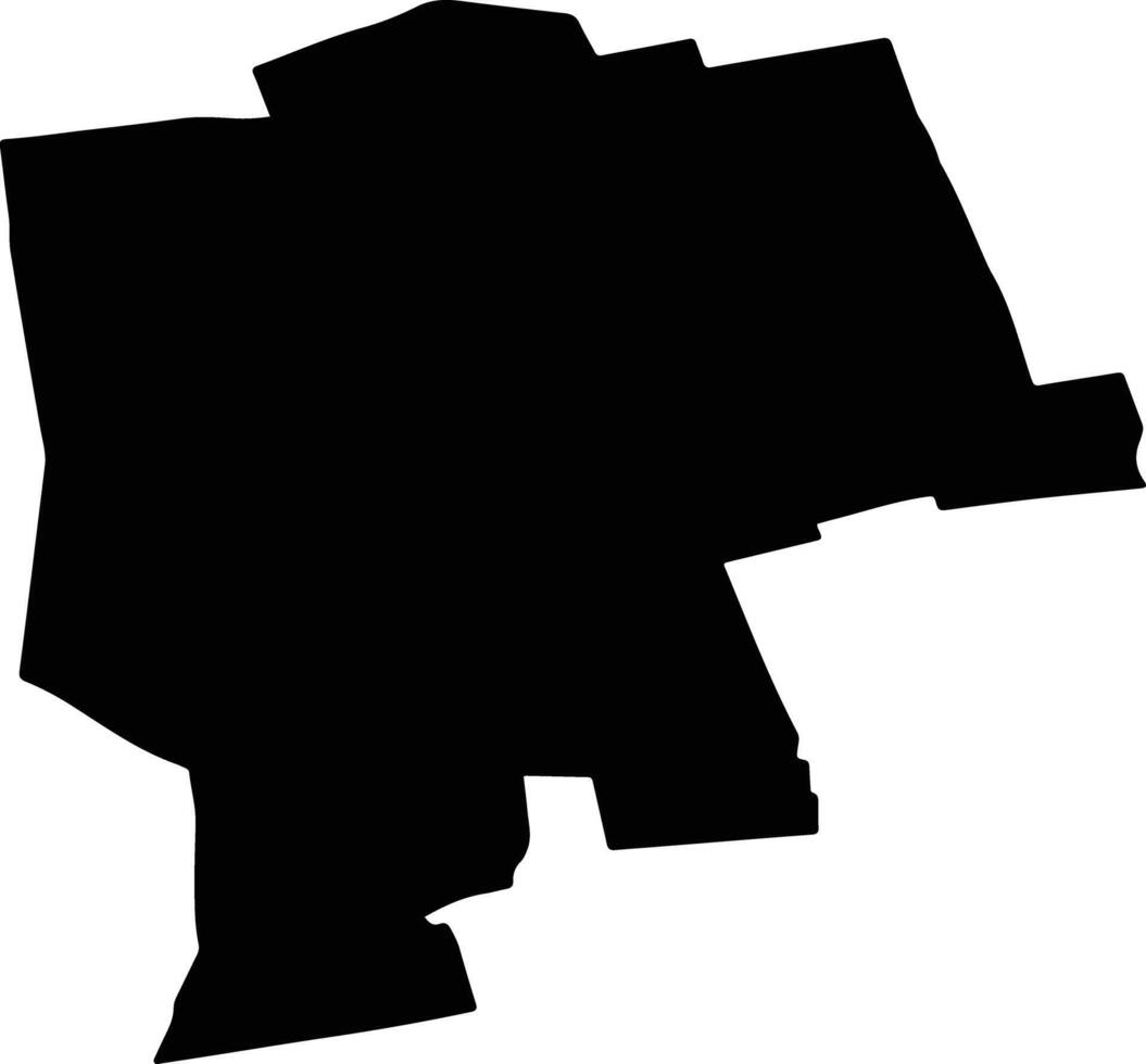 SMULTI Romania silhouette map vector