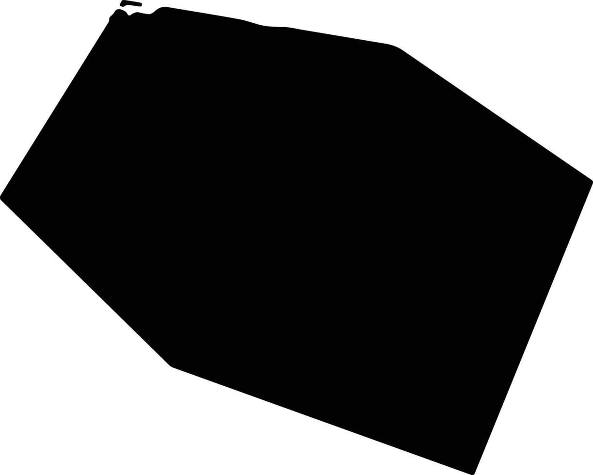 Snovsk Ukraine silhouette map vector