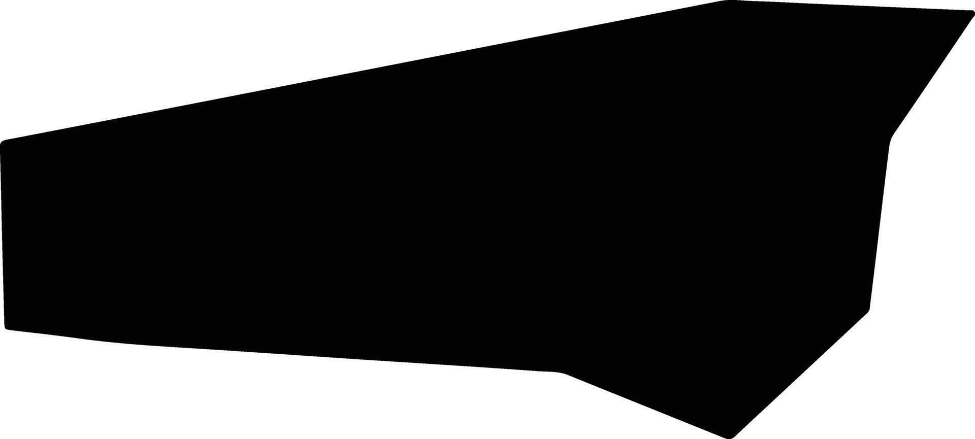Snyder United States silhouette map vector