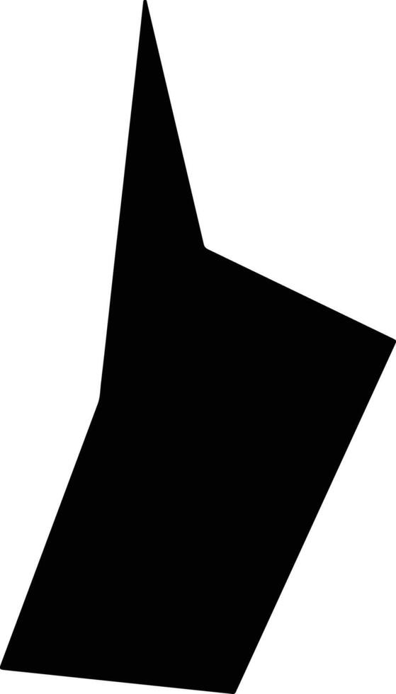 So Ava Benin silhouette map vector