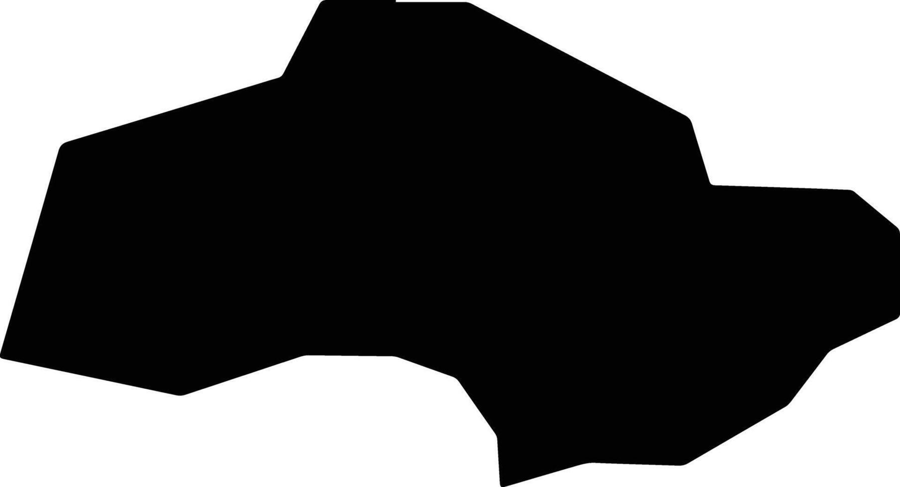 Sobetsu Japan silhouette map vector