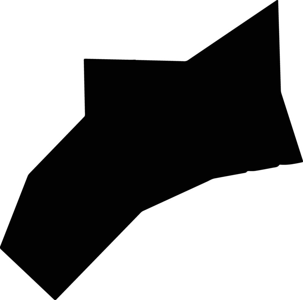 Softades Cyprus silhouette map vector