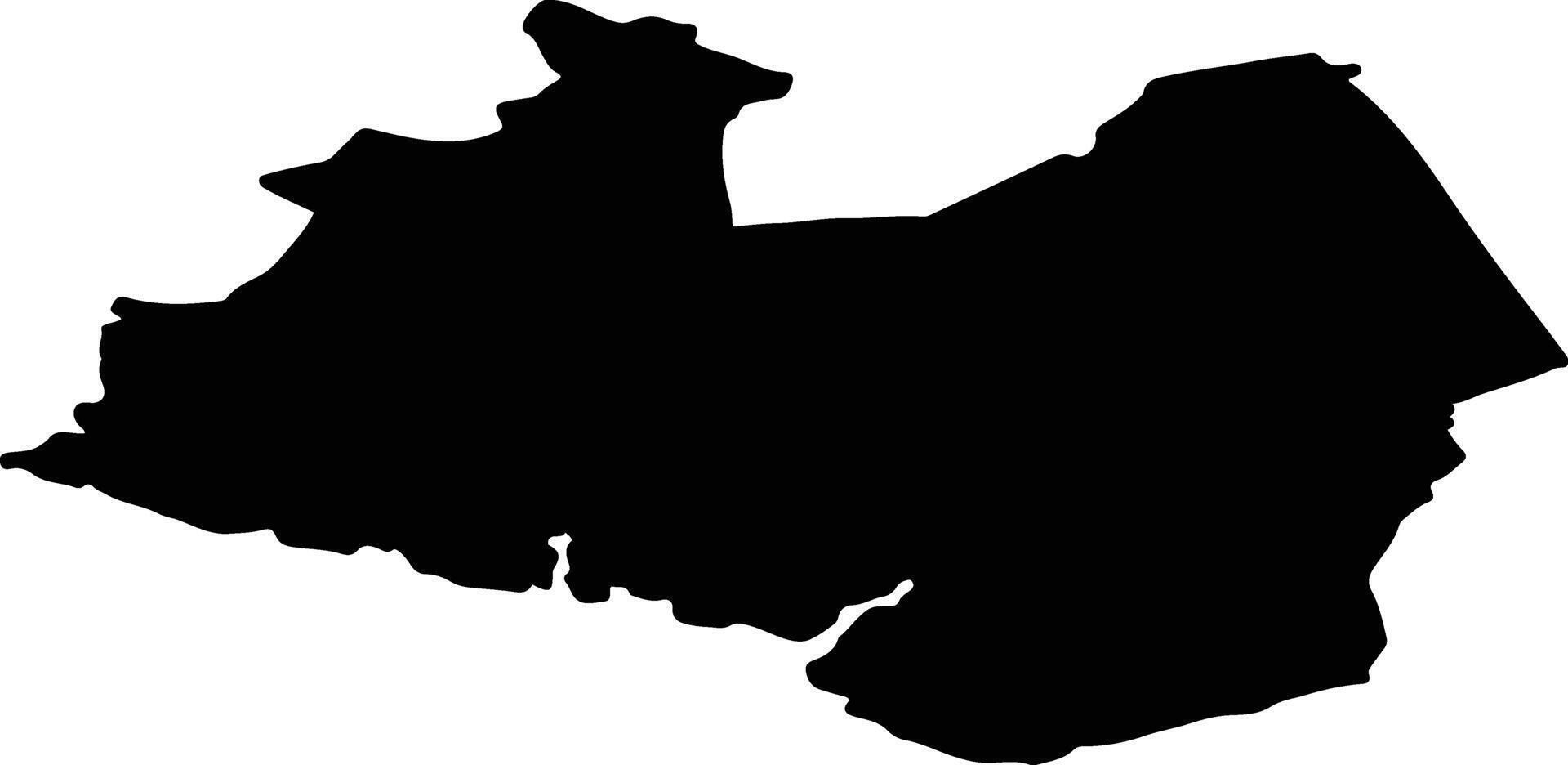 Sokndal nor Norway silhouette map vector