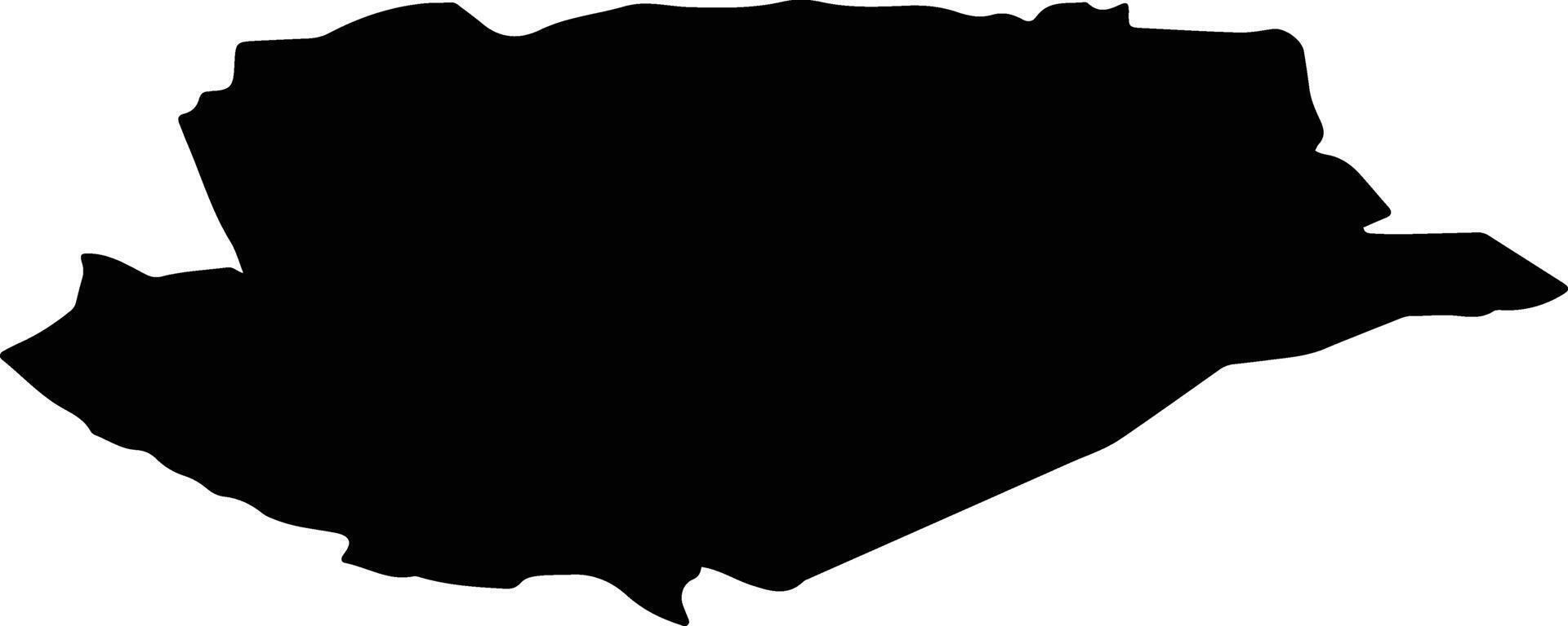 SOLCA Romania silhouette map vector