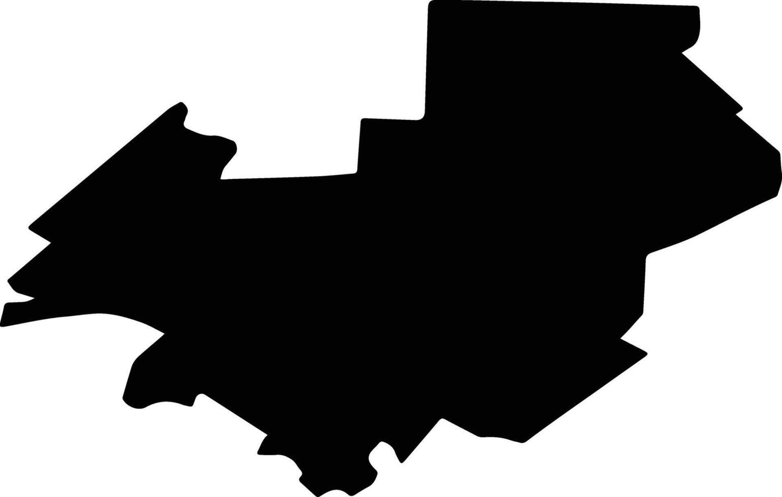 SOLDANU Romania silhouette map vector
