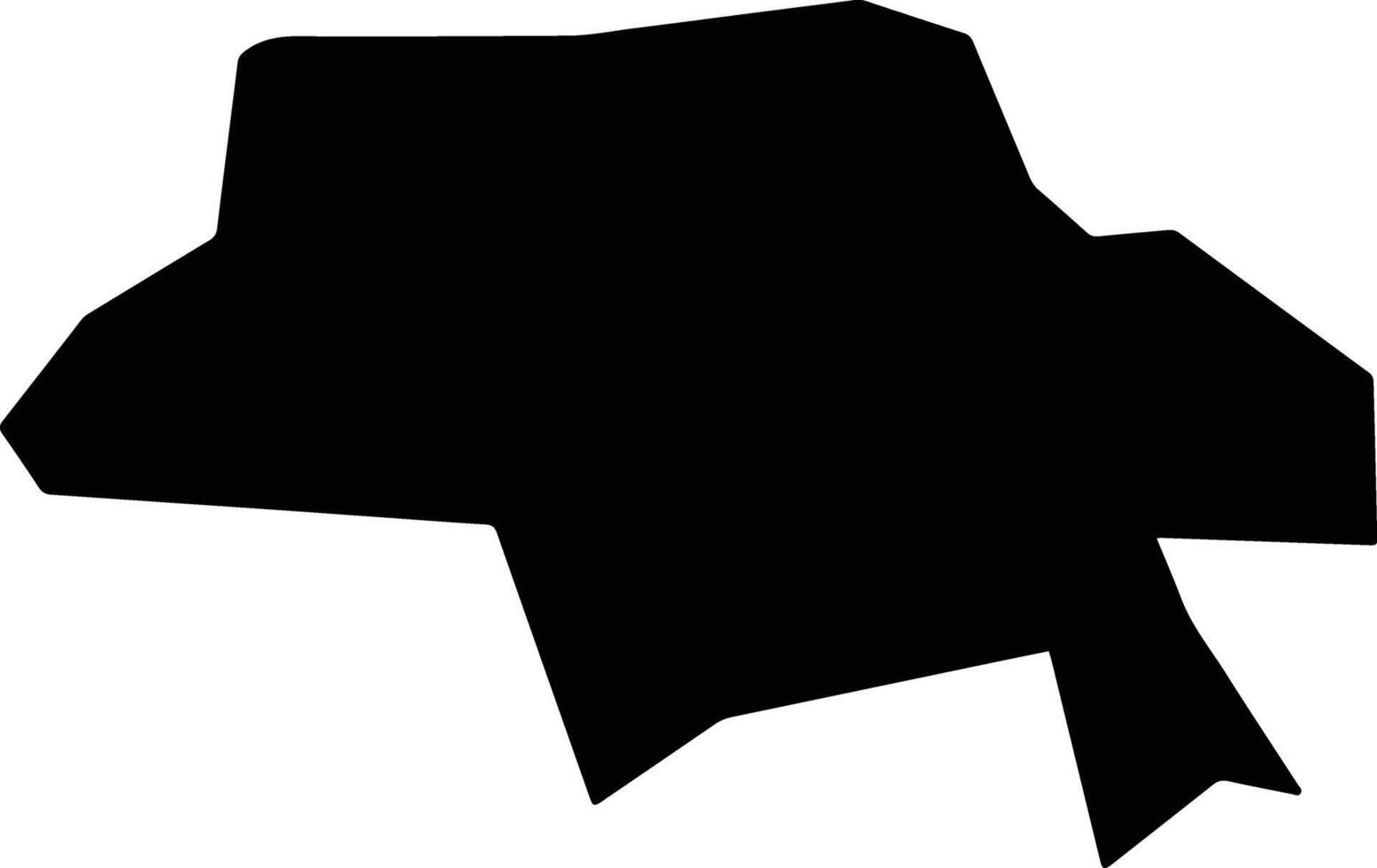 Soledad Etla Mexico silhouette map vector
