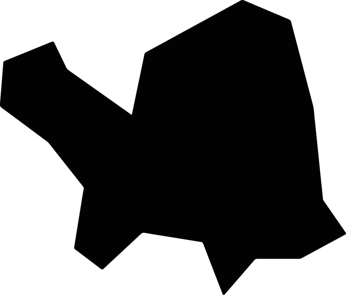 Soledade de Minas Brazil silhouette map vector